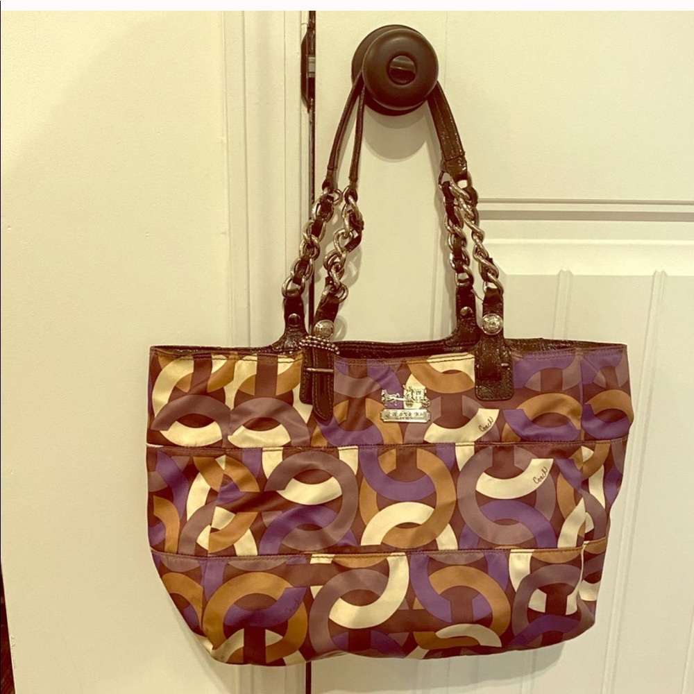 Coach purse with matching wallet